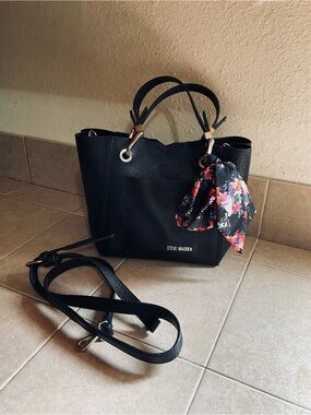 Steve Madden Bkarta Satchel with strap crossbody bag